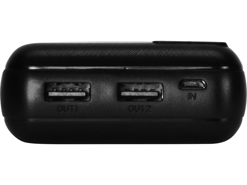 Портативное зарядное устройство "Elec", 20000 mAh, черный-5