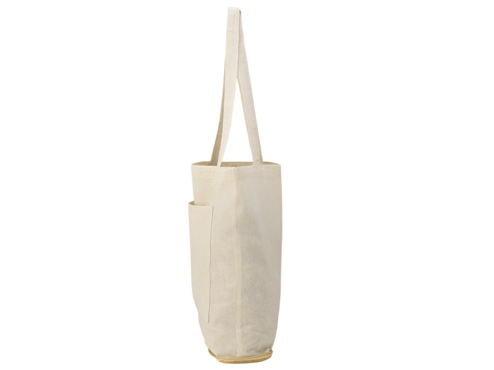 Складная сумка Jute из джута и хлопка, натуральный-3