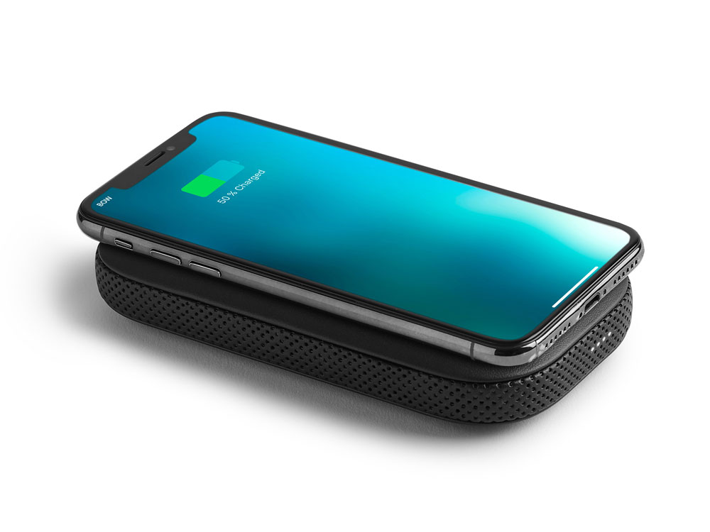 Внешний аккумулятор с беспроводной колонкой Powersound, черный-3