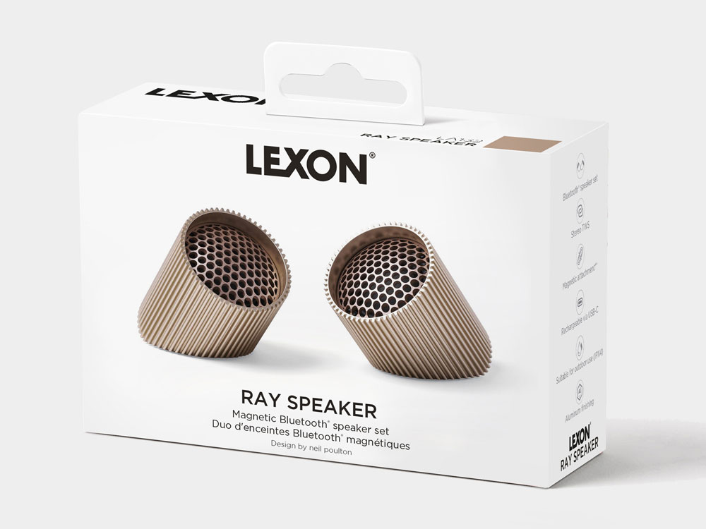Беспроводная колонка Ray Speaker, синий-9