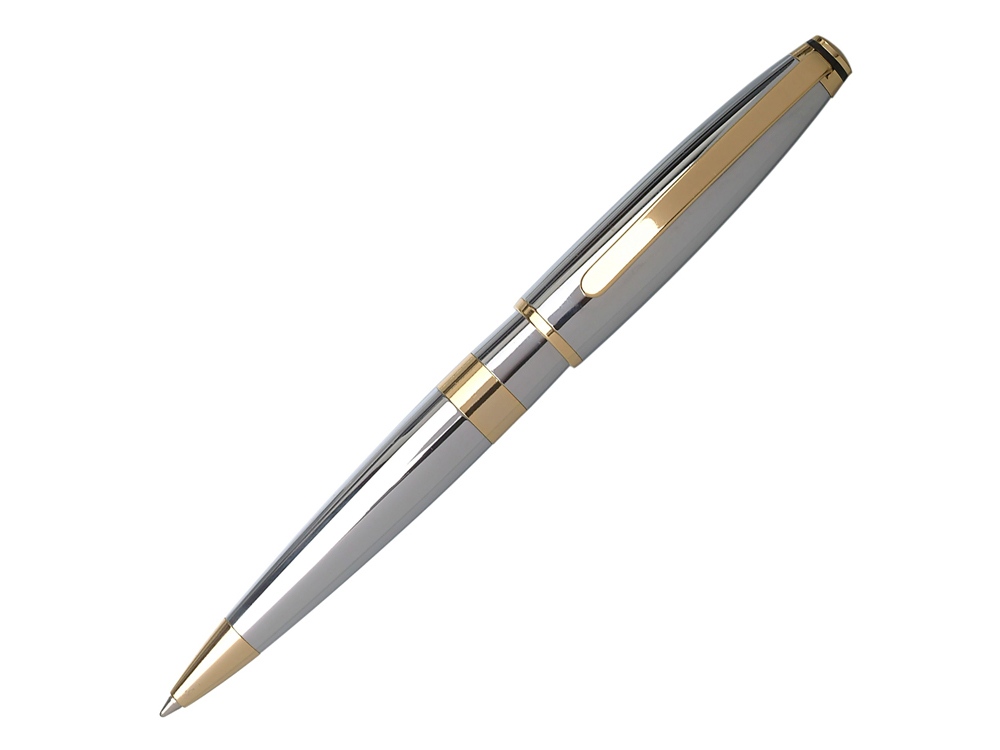 Шариковая авторучка Bicolore Chrome, серебристый/золотистый (Р)-1