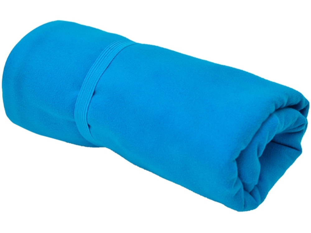 Спортивное полотенце CORK из микрофибры, королевский синий-4