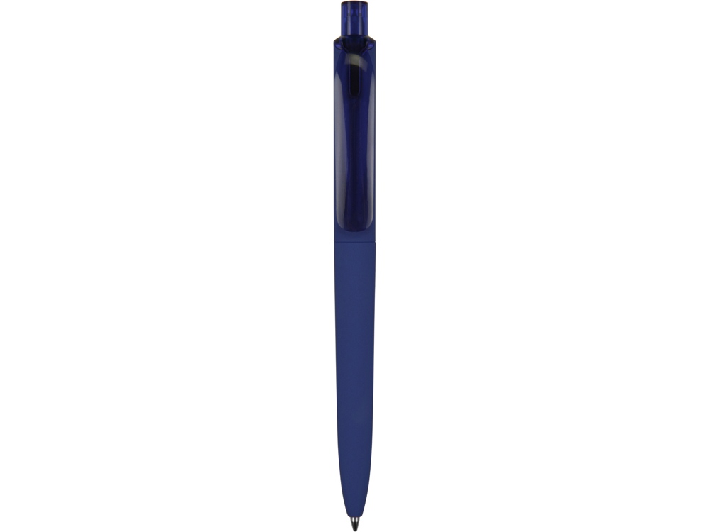 Ручка шариковая Prodir DS8 PRR "софт-тач", синий-1