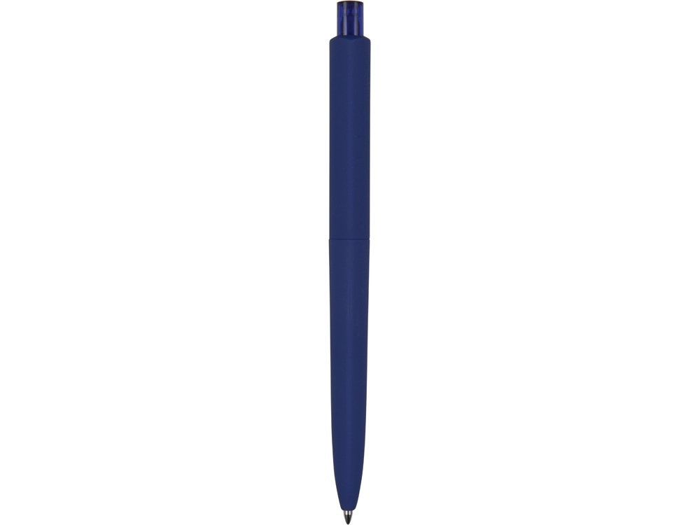 Ручка шариковая Prodir DS8 PRR "софт-тач", синий-3