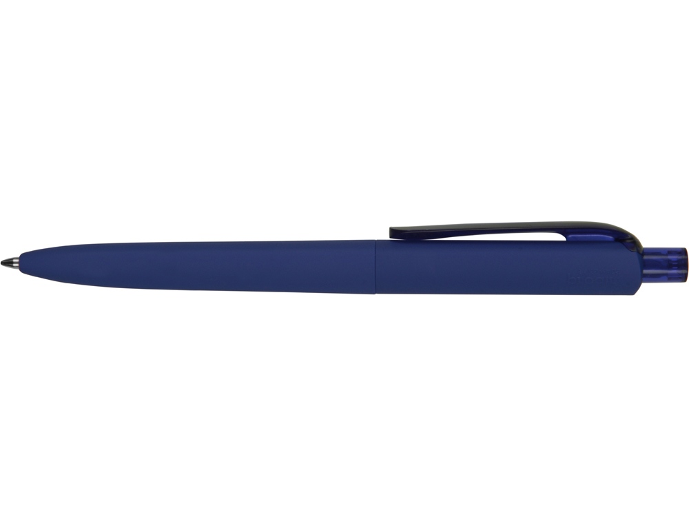 Ручка шариковая Prodir DS8 PRR "софт-тач", синий-4