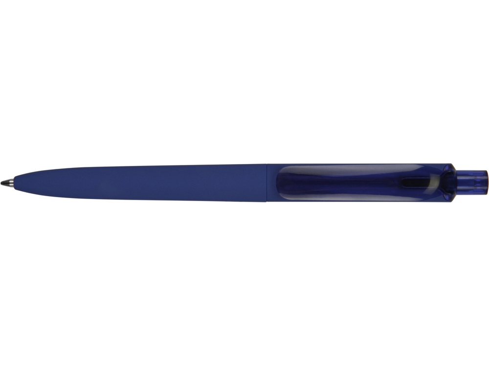 Ручка шариковая Prodir DS8 PRR "софт-тач", синий-5