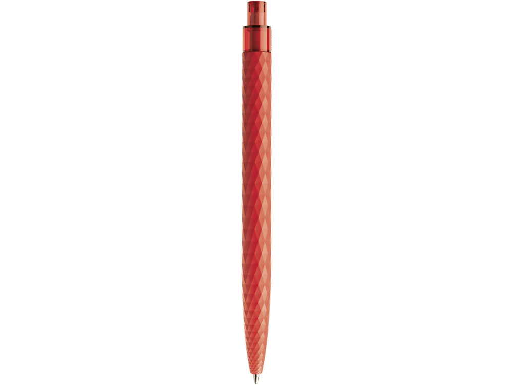 Ручка шариковая QS 01 PRT "софт-тач", красный-2