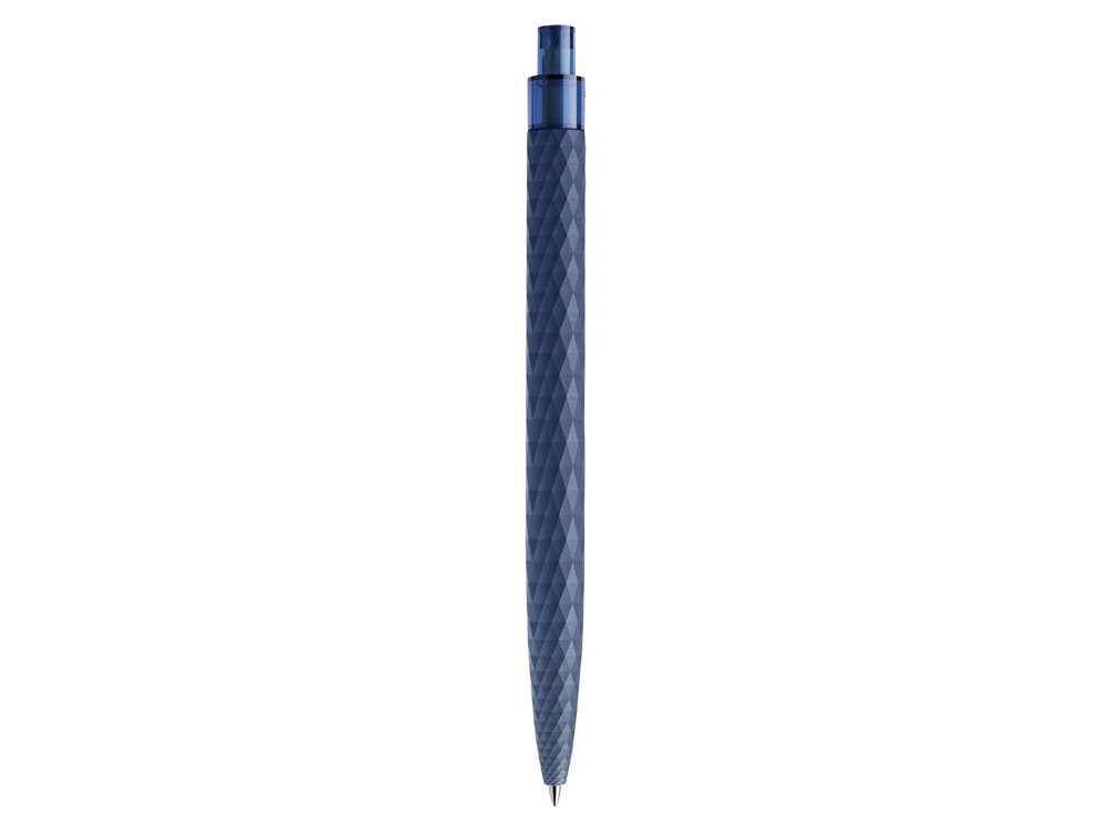 Ручка шариковая QS 01 PRT "софт-тач", синий-2