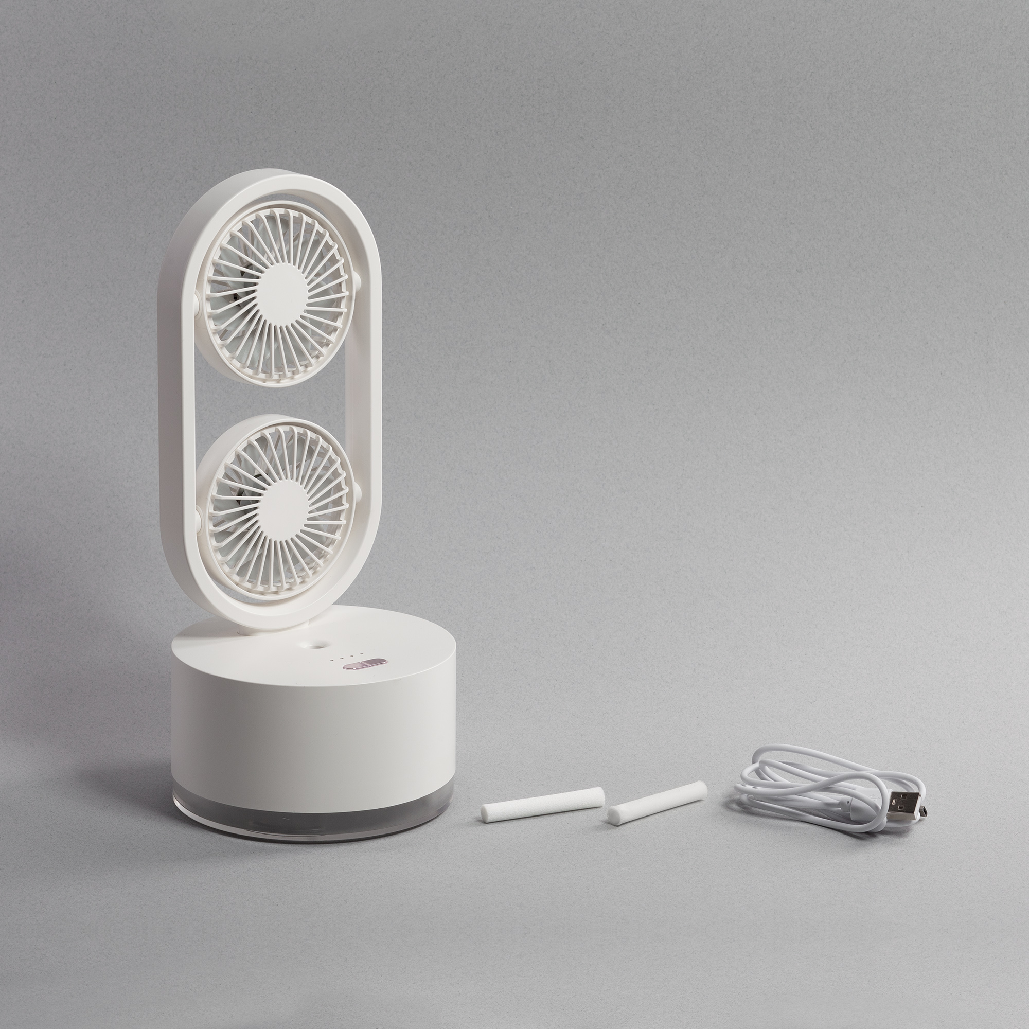 Портативный увлажнитель воздуха "Smart Wind" с двумя вентиляторами-3