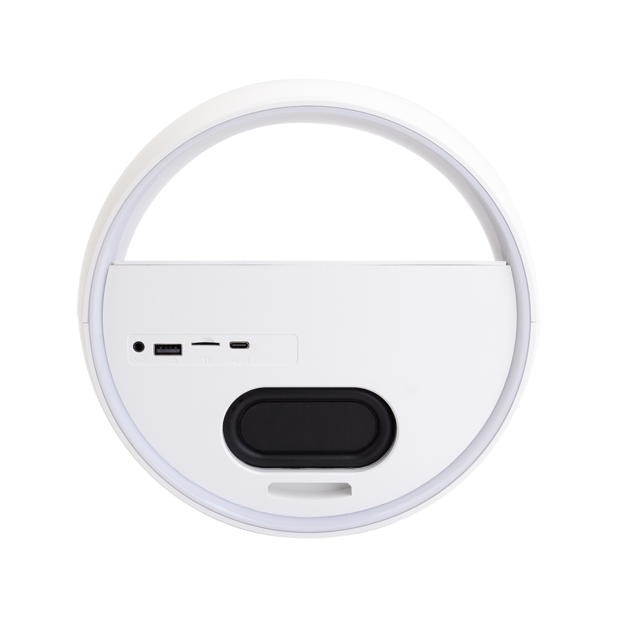 Bluetooth колонка "Smart Orb" 5Вт с беспроводным (15W) ЗУ, лампой, часами, FM радио-8