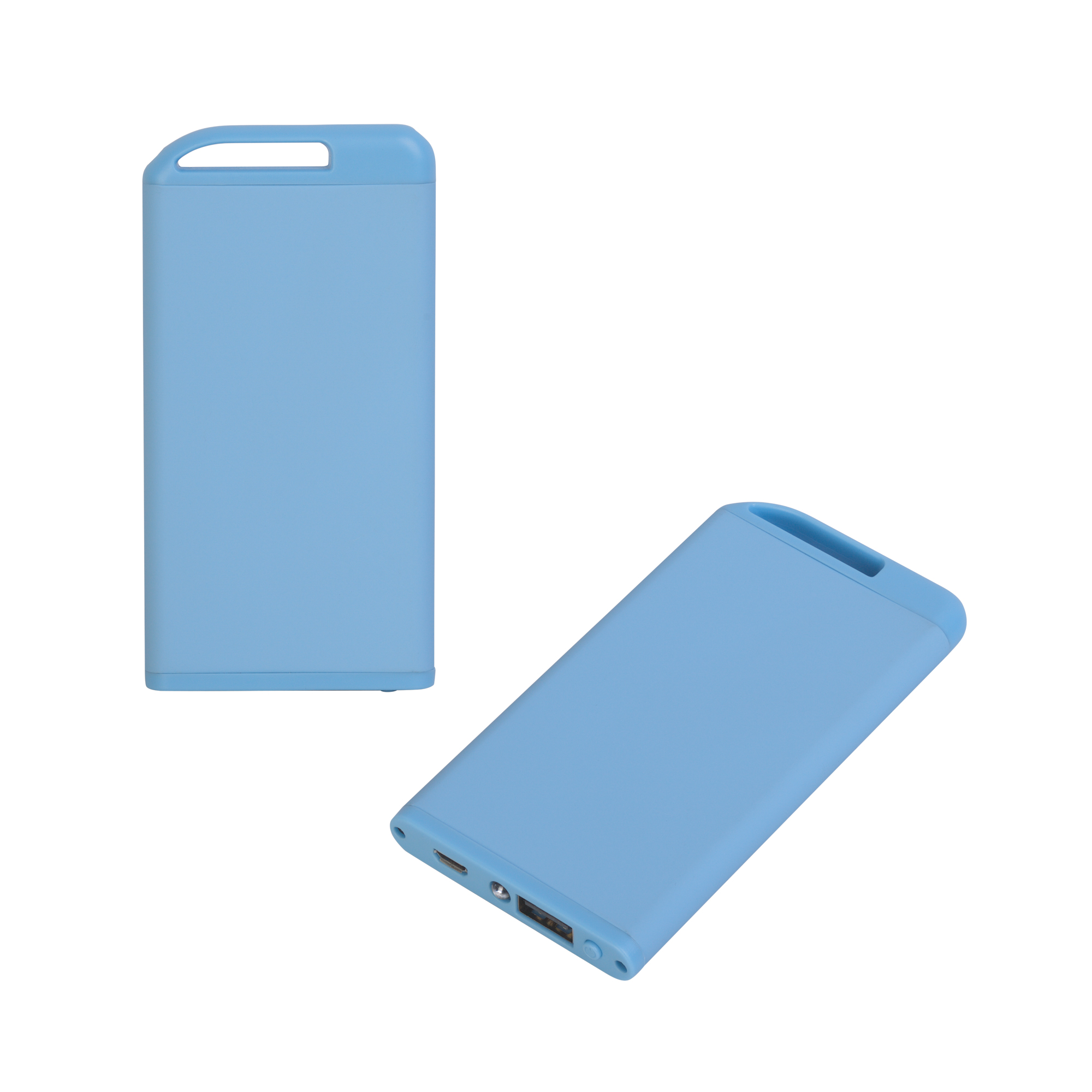 Зарядное устройство "Theta" с фонариком, 4000 mAh, покрытие soft touch-1