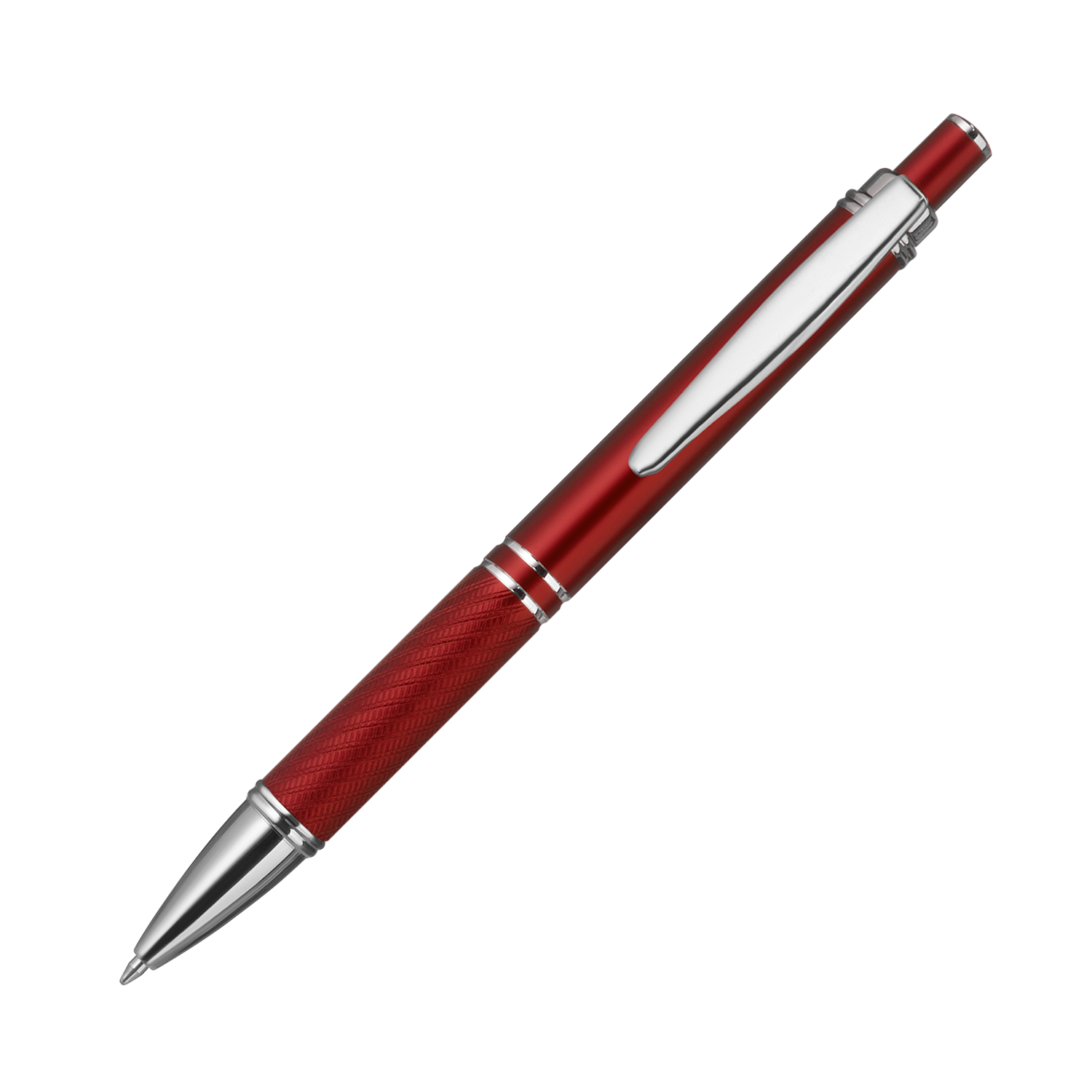 Шариковая ручка Крокус (Crocus), красная-4