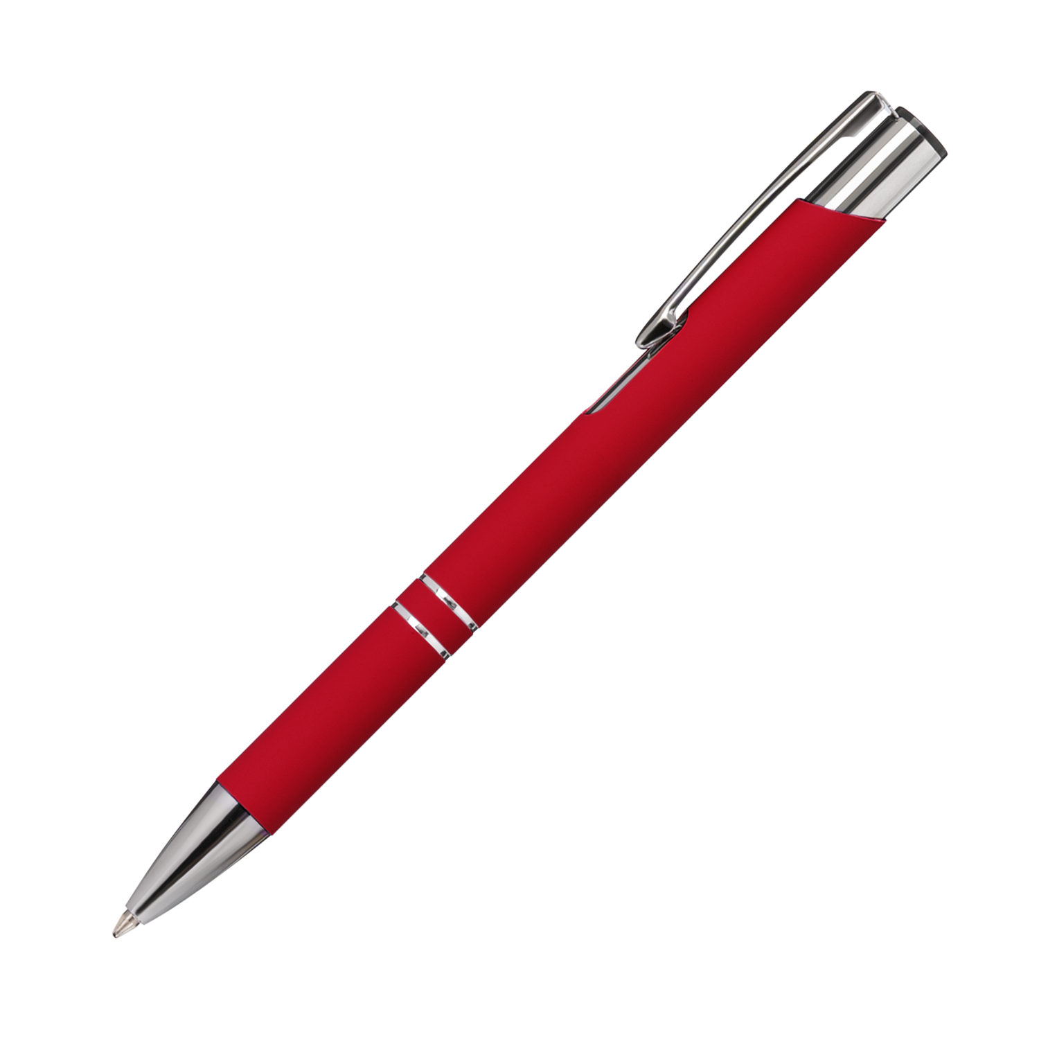 Шариковая ручка Альфа (Alpha), красная-1