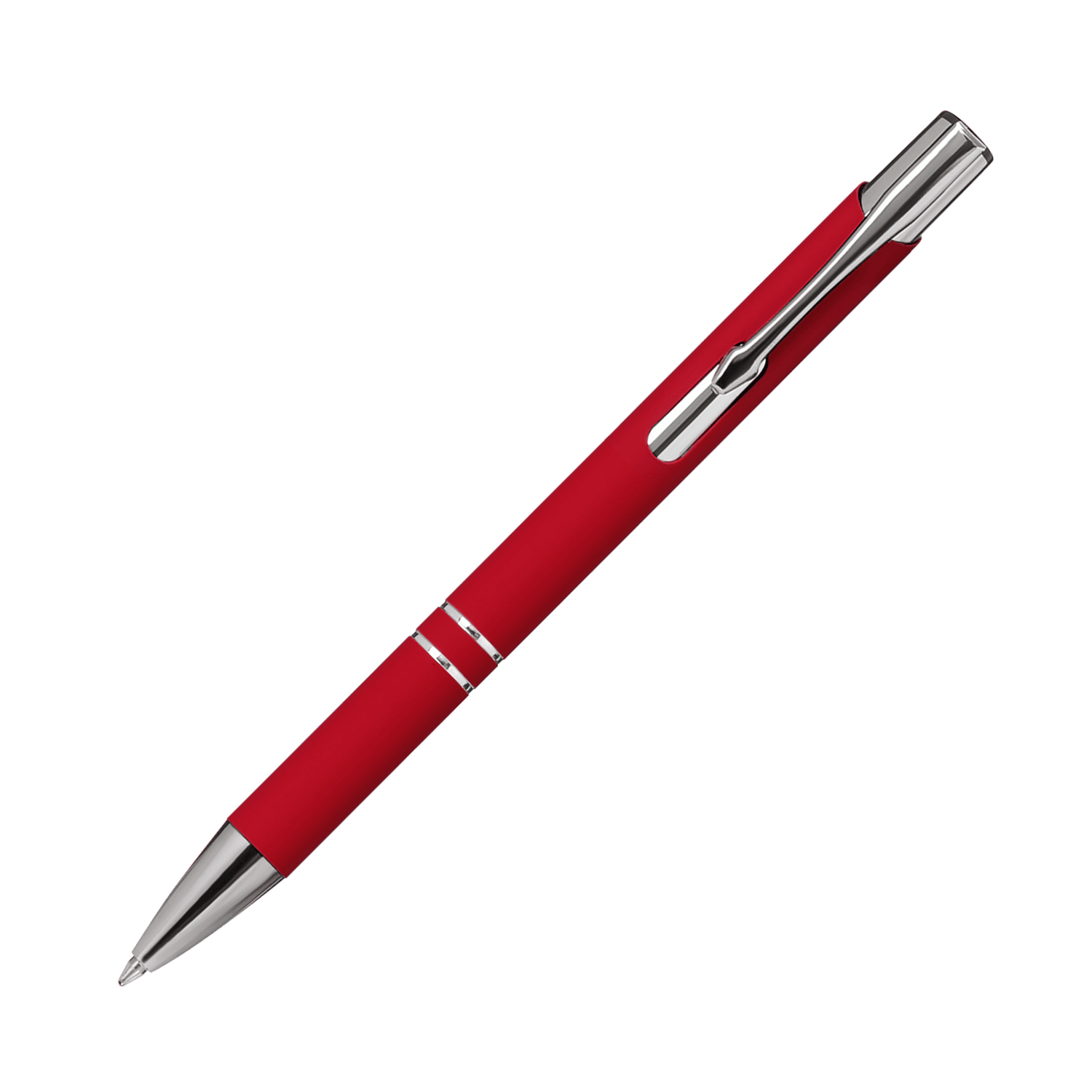 Шариковая ручка Альфа (Alpha), красная-3