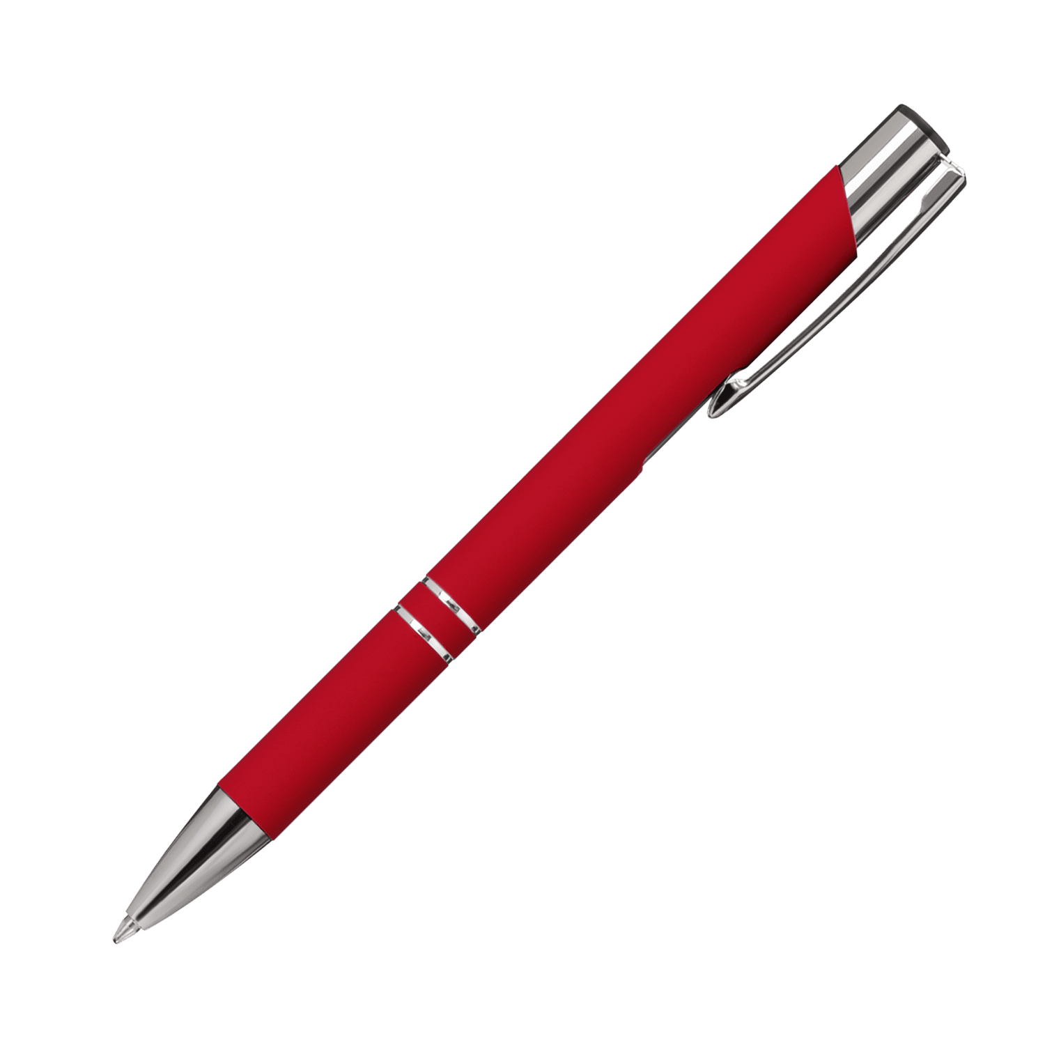 Шариковая ручка Альфа (Alpha), красная-4
