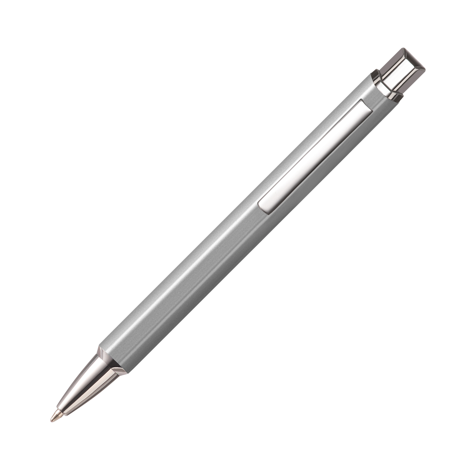 Шариковая ручка Пента (Penta), серебро-1