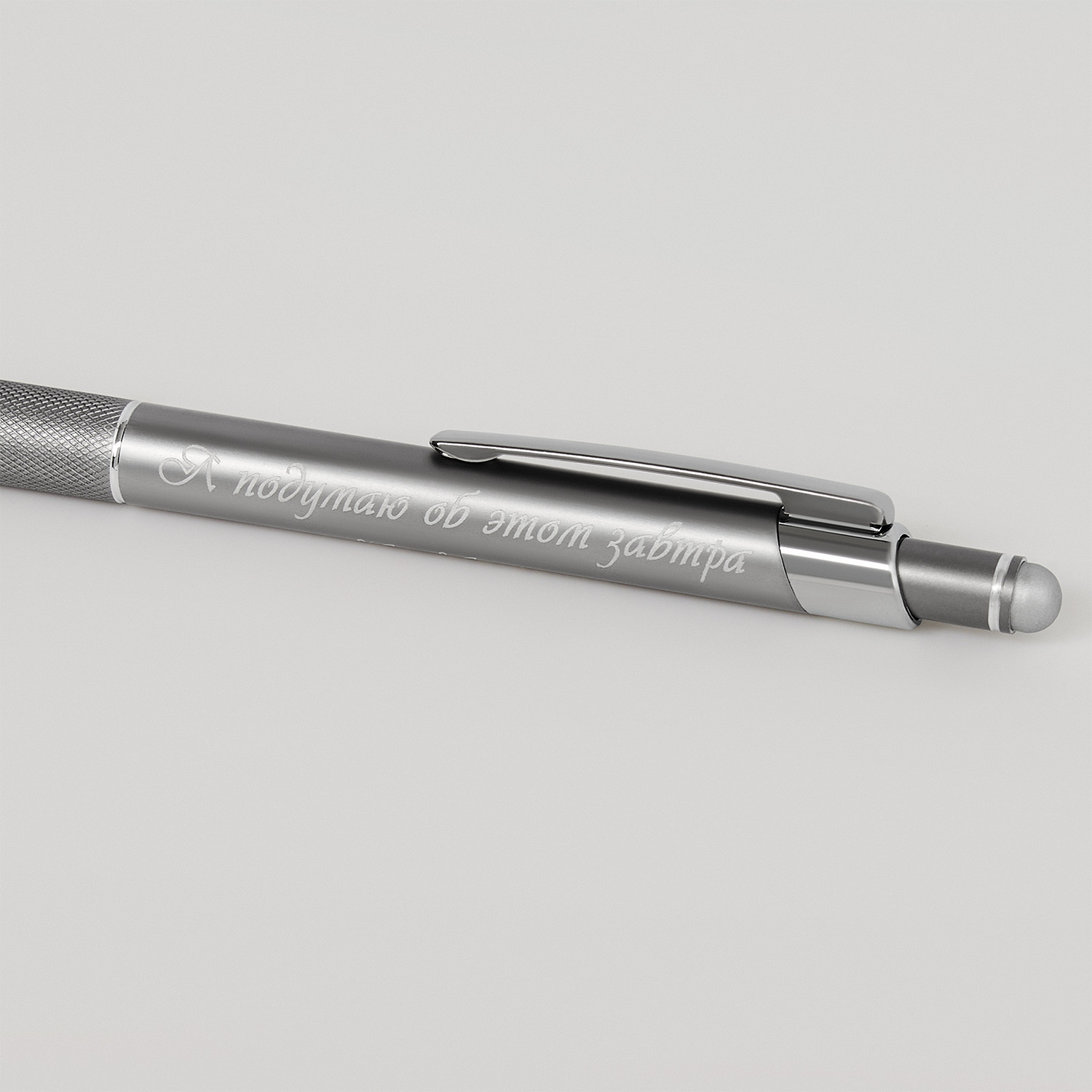 Шариковая ручка Леви (Levi), серая-10