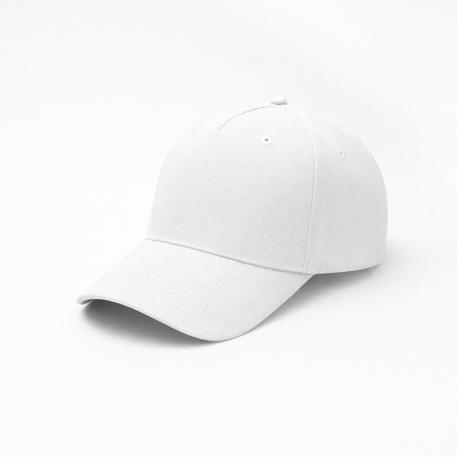 Бейсболка Фит (Fit), 5 клиньев, белый-1
