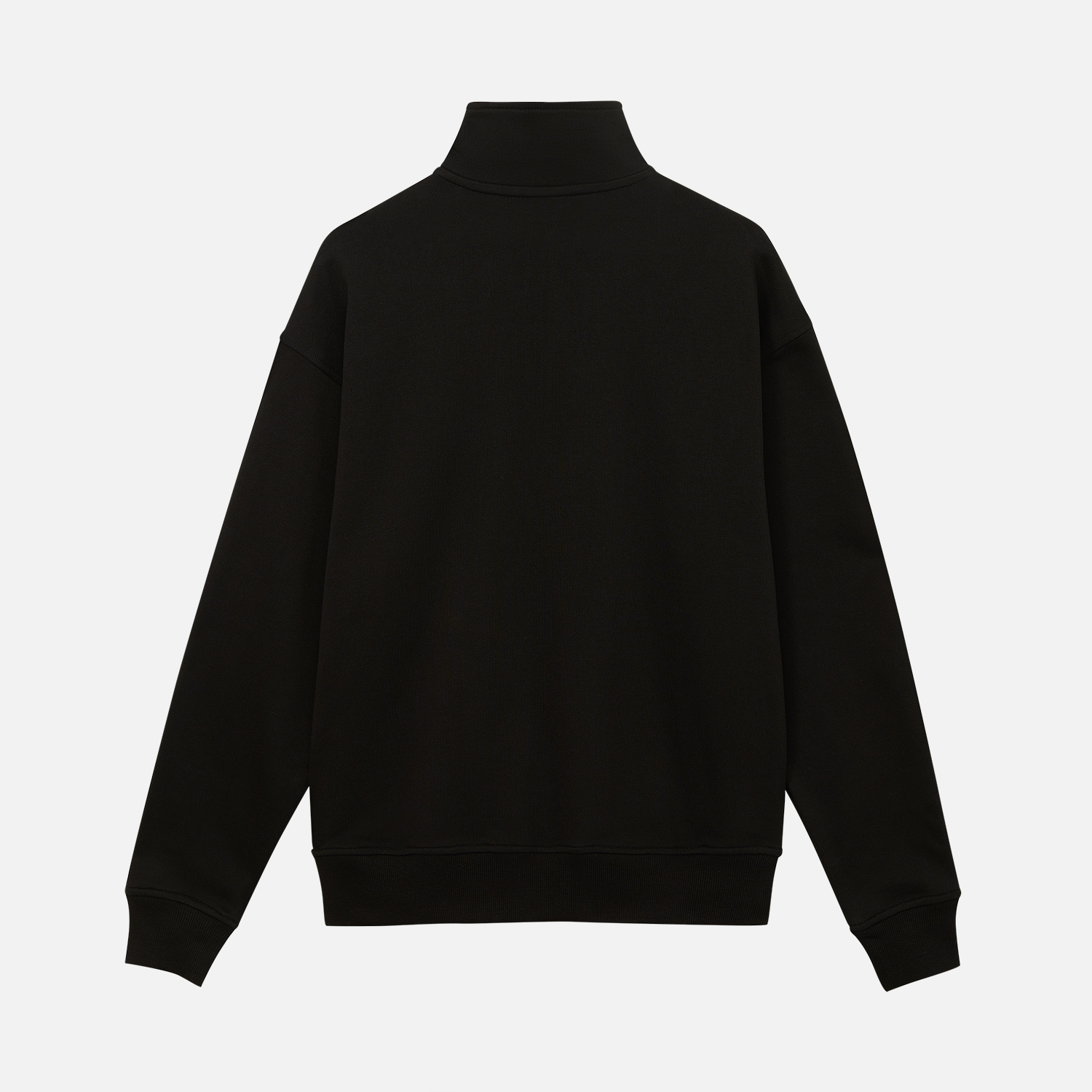 Толстовка на молнии унисекс Флоу (Flow), черная, размер 3XL/4XL-8