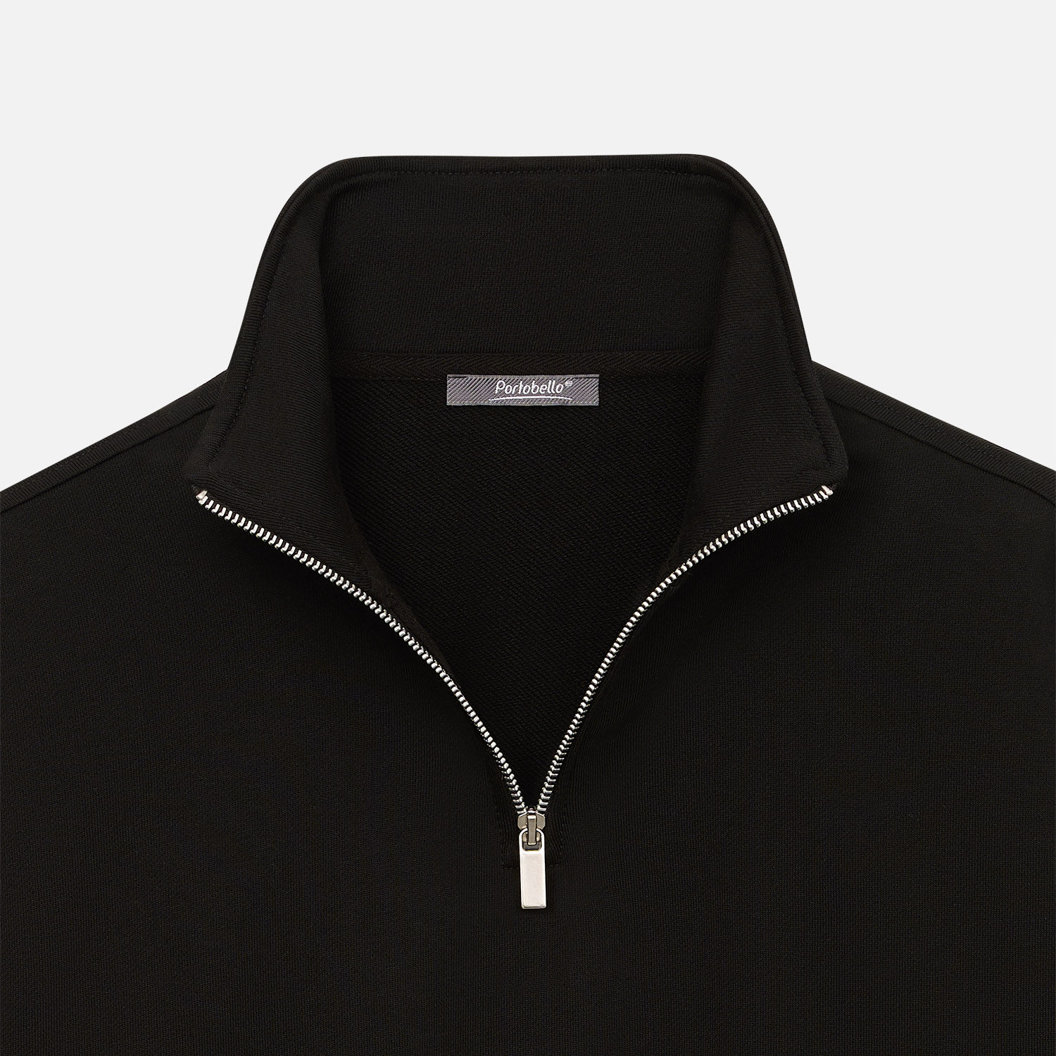 Толстовка на молнии унисекс Флоу (Flow), черная, размер 3XL/4XL-10