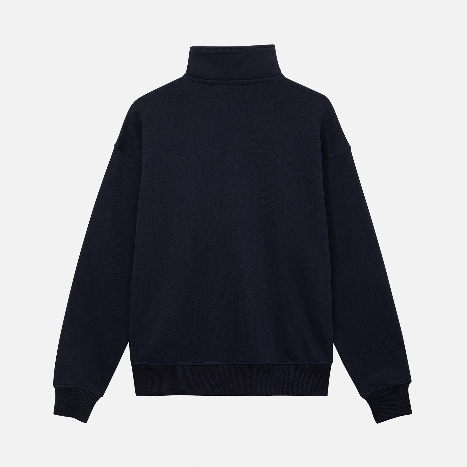 Толстовка на молнии унисекс Флоу (Flow), темно-синяя, размер 3XL/4XL-8