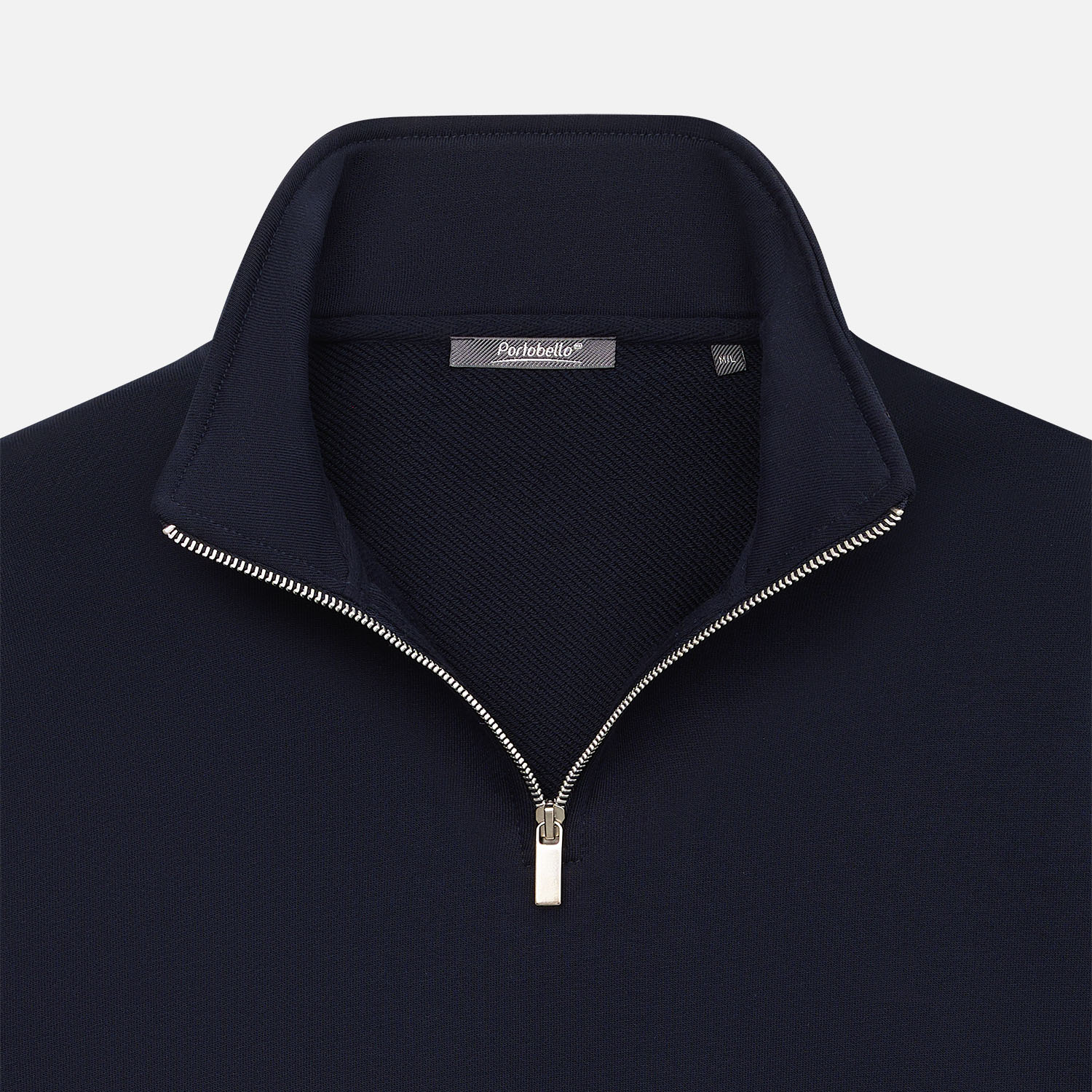 Толстовка на молнии унисекс Флоу (Flow), темно-синяя, размер 3XL/4XL-10
