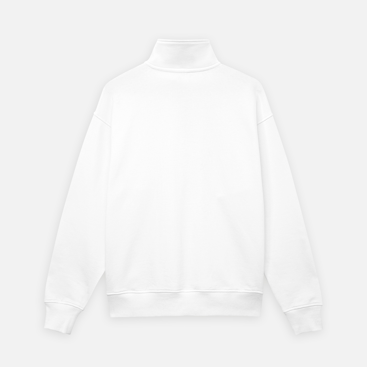 Толстовка на молнии унисекс Флоу (Flow), белая, размер 3XL/4XL-8