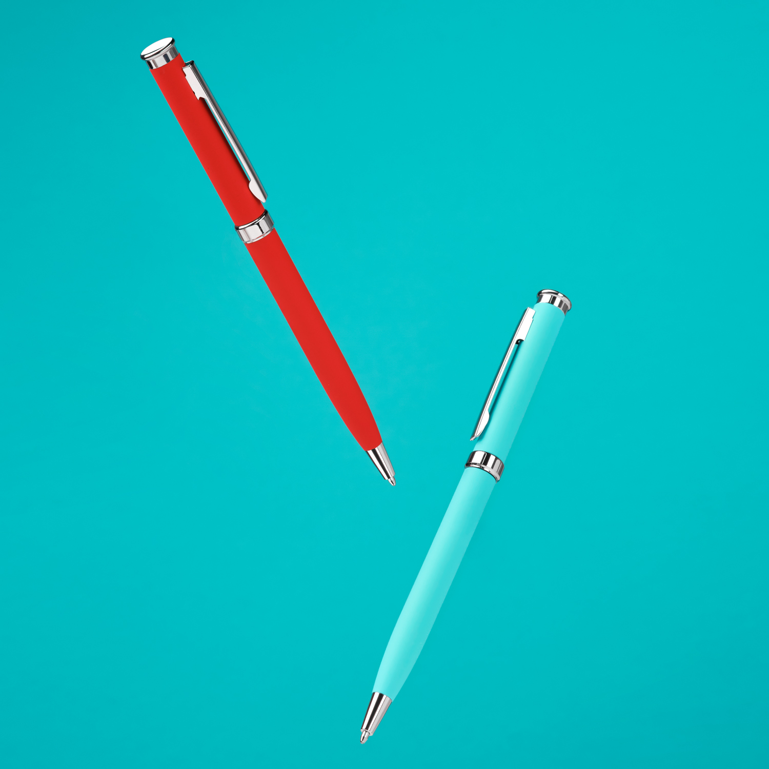 Шариковая ручка Бенуа (Benua), красная-4
