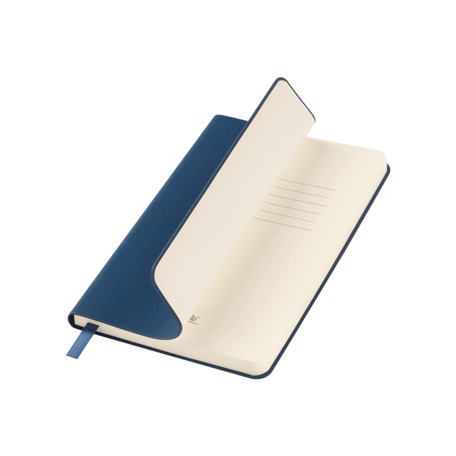Ежедневник Спарк мини (Spark mini) A6 недатированный, синий-1