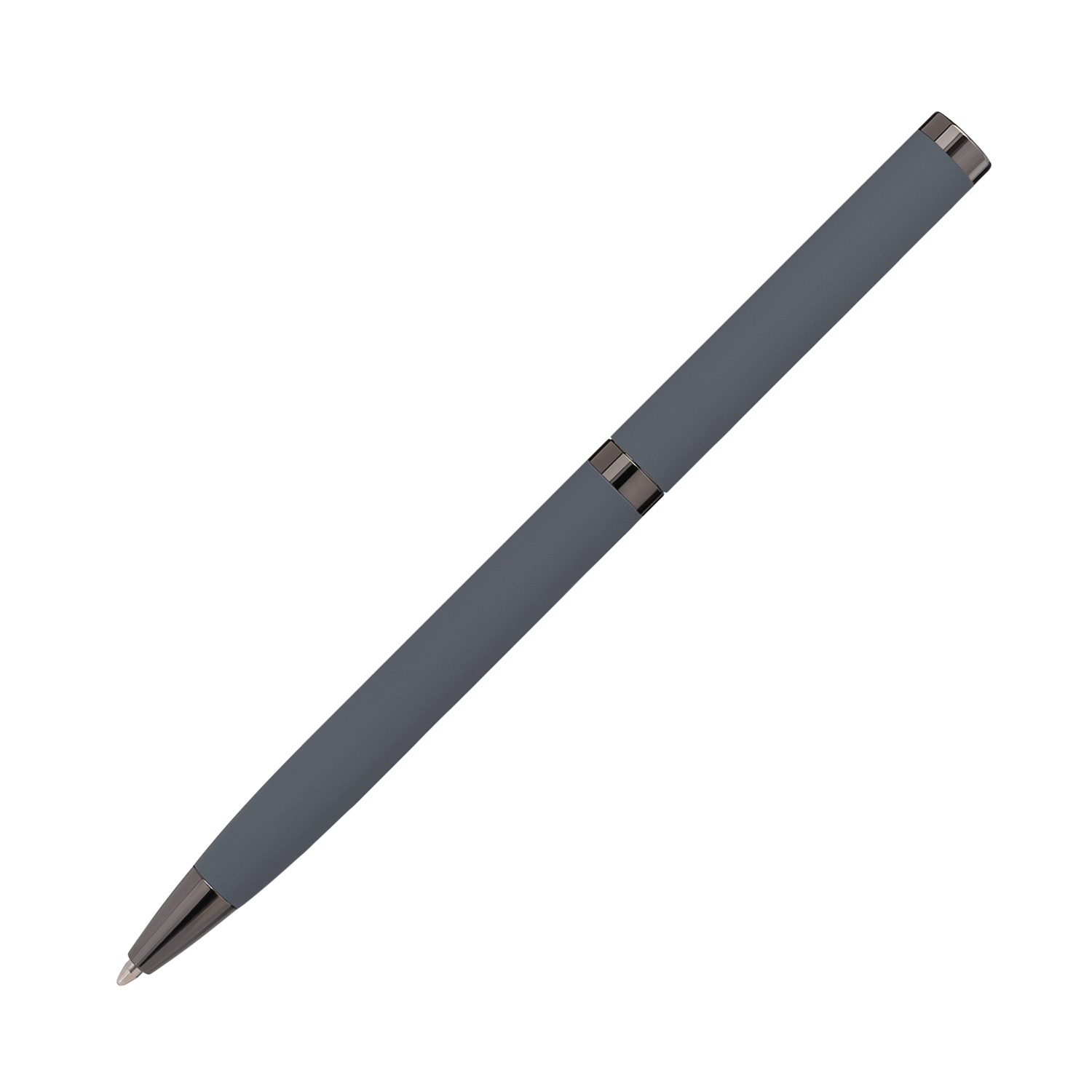 Шариковая ручка Нокс (Nox), серая-2
