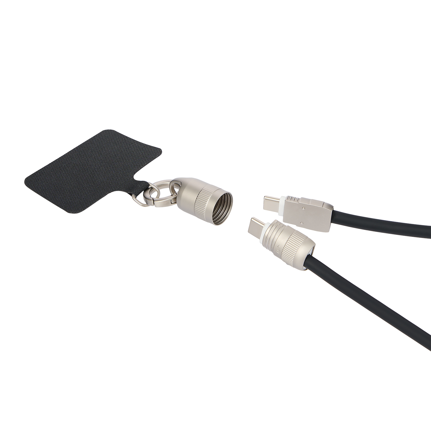Кабель-ланьярд Корд (Cord), черный-2