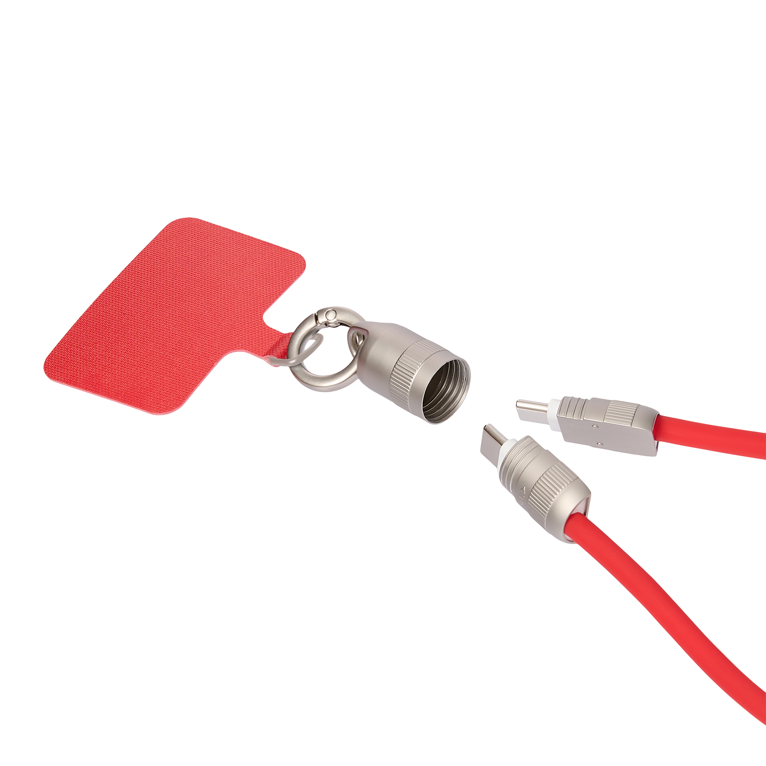 Кабель-ланьярд Корд (Cord), красный-2