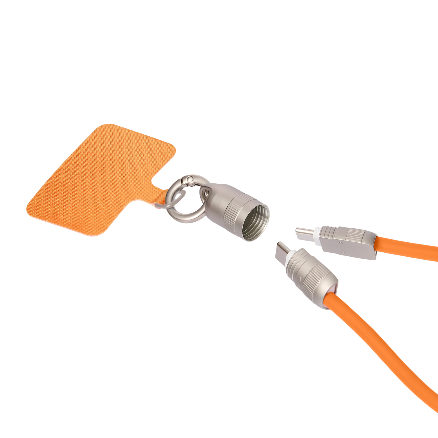Кабель-ланьярд Корд (Cord), оранжевый-2