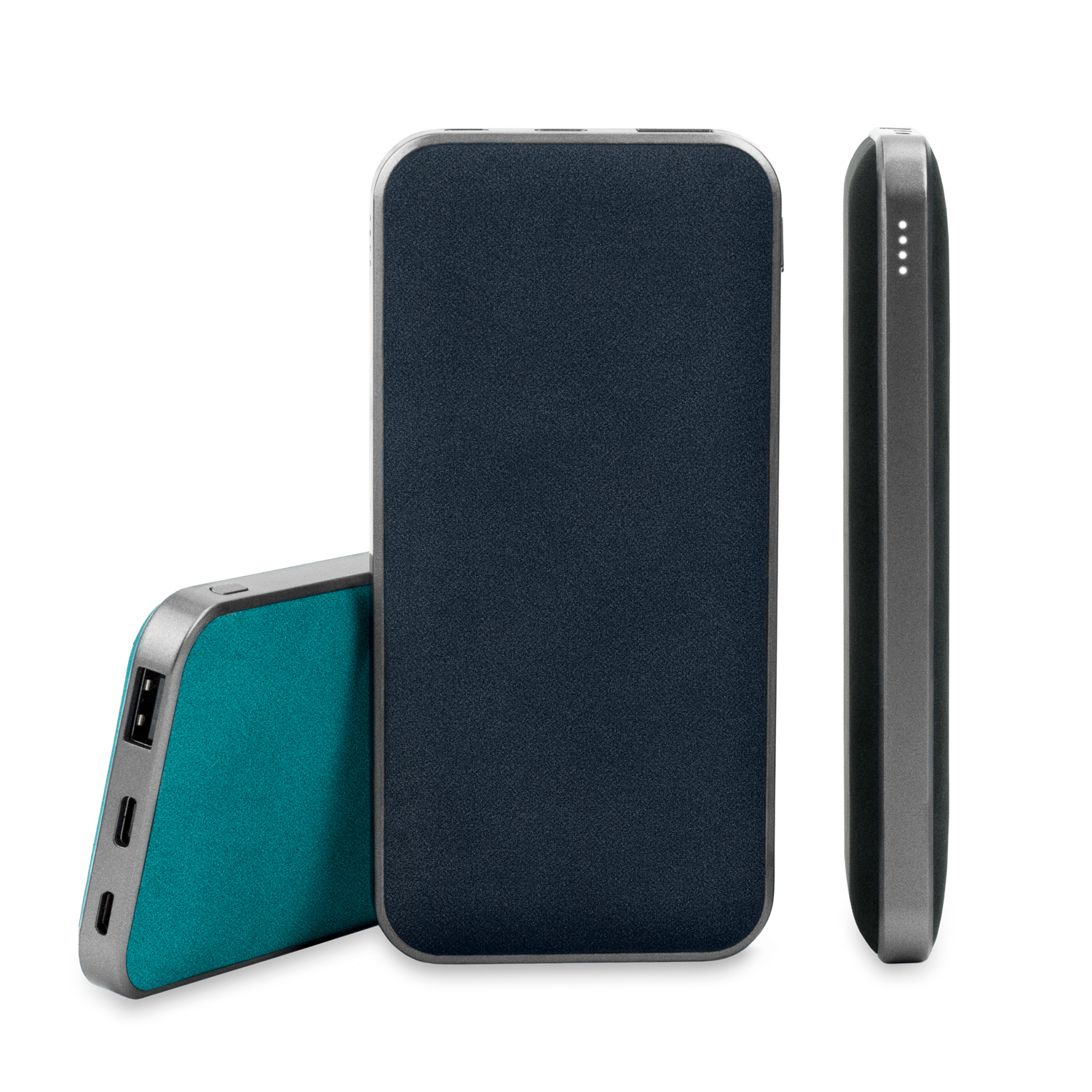 Внешний аккумулятор Ин Велюр (In Velour) 10000 mAh, серый-5