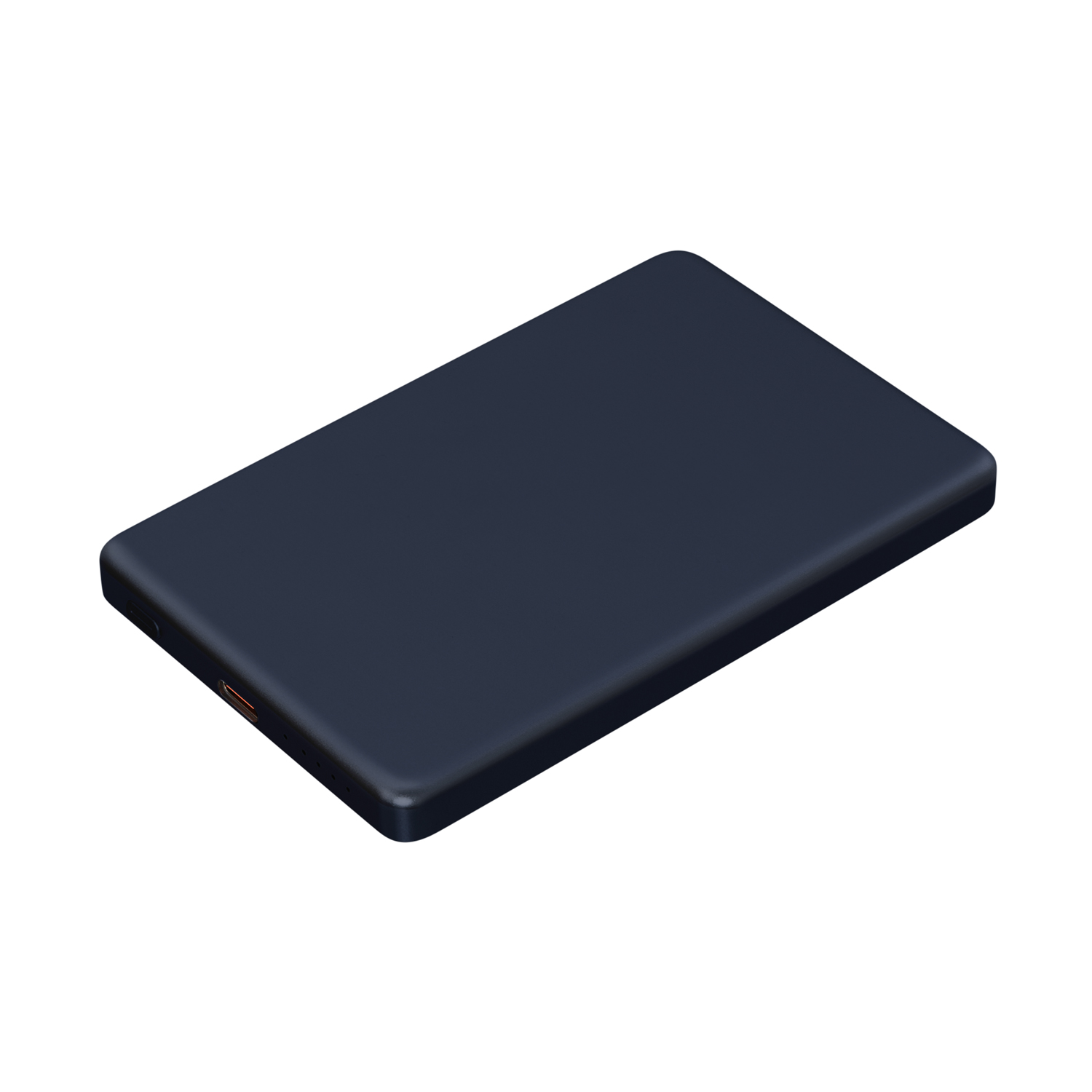 Внешний аккумулятор Атлантис (Atlantis) PD 5000mAh с функцией беспроводной зарядки 15W, синий-1