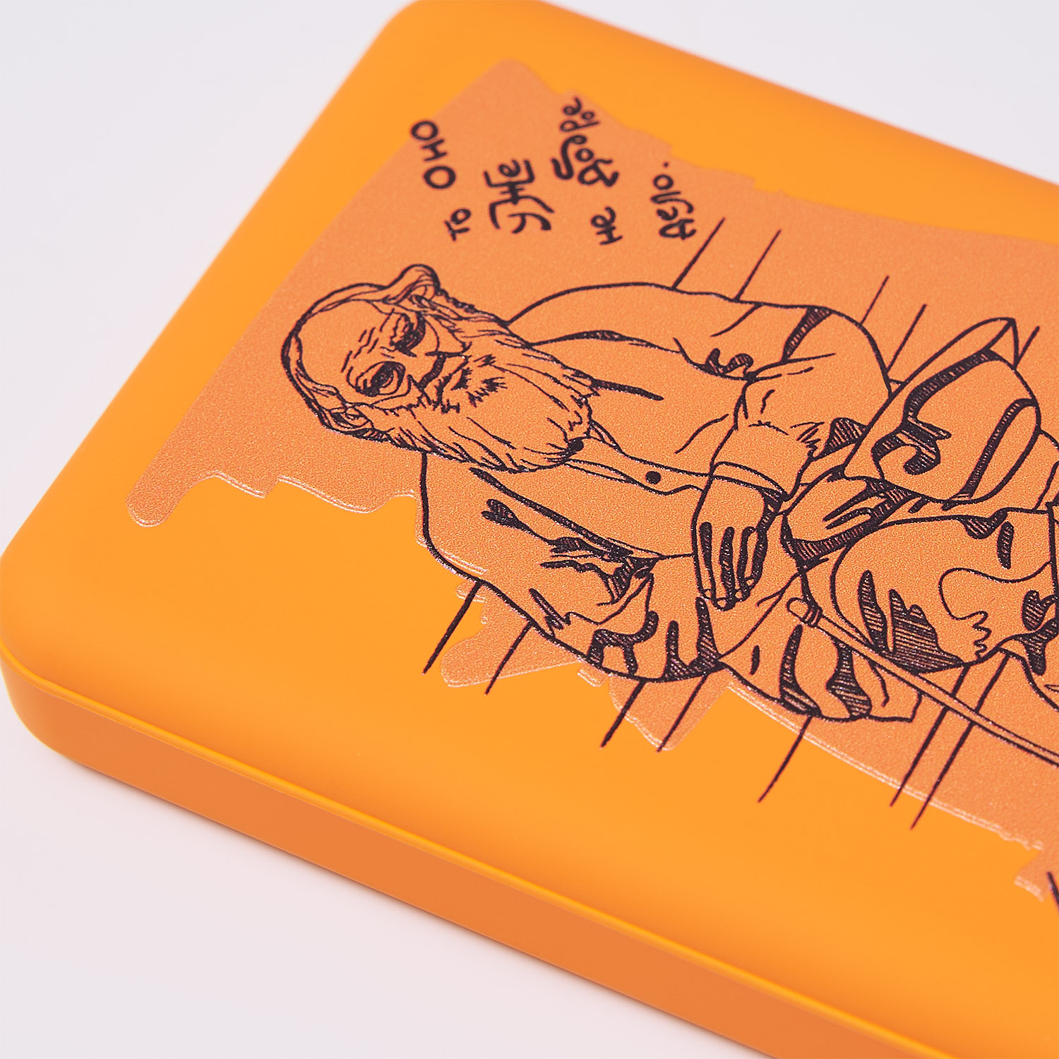 Внешний аккумулятор Ларго PD (Largo PD) 5000mAh с функцией беспроводной зарядки 15W, оранжевый-13