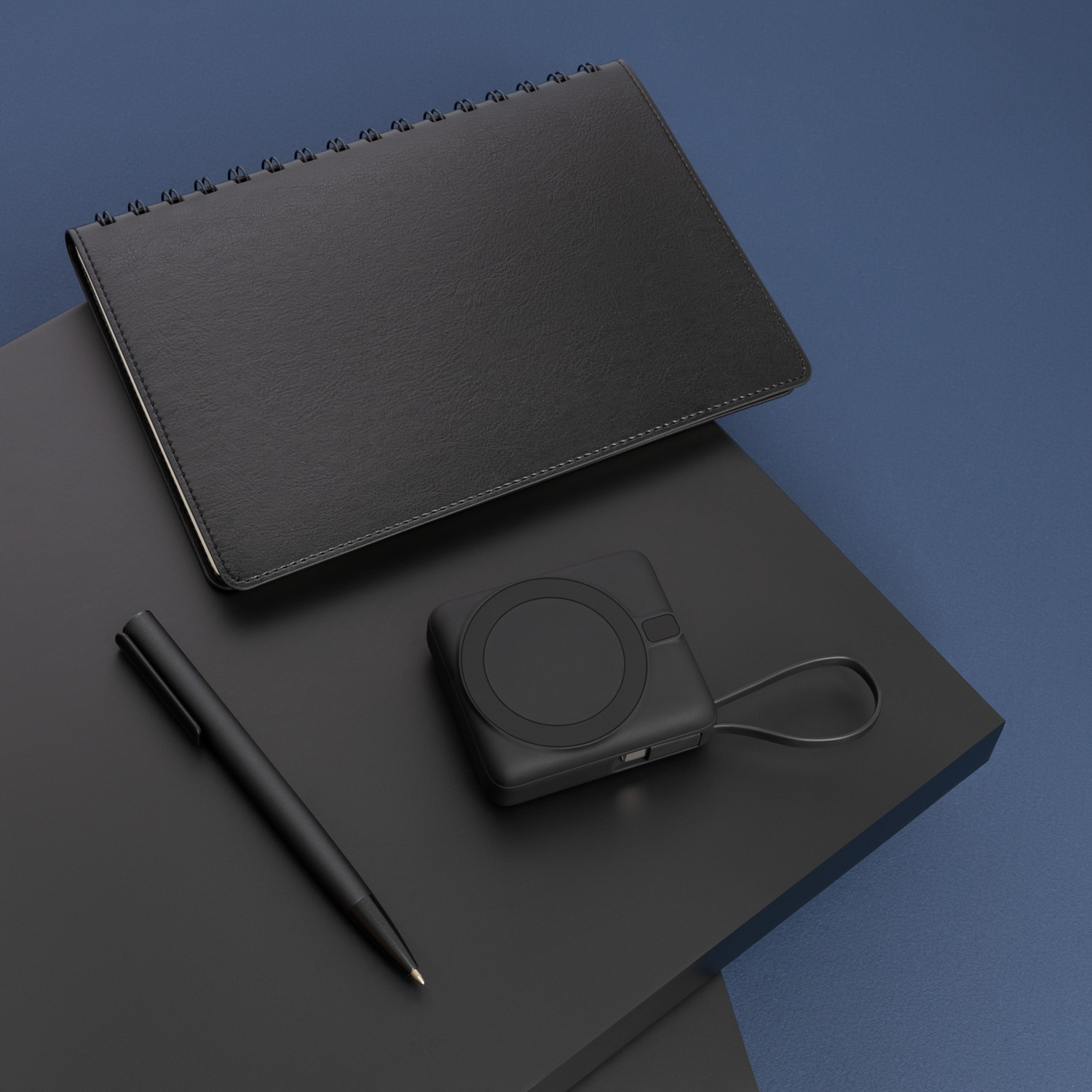 Внешний аккумулятор с подсветкой Риттер PD (Ritter PD) 10000mAh с функцией беспроводной зарядки 15W, черный-20