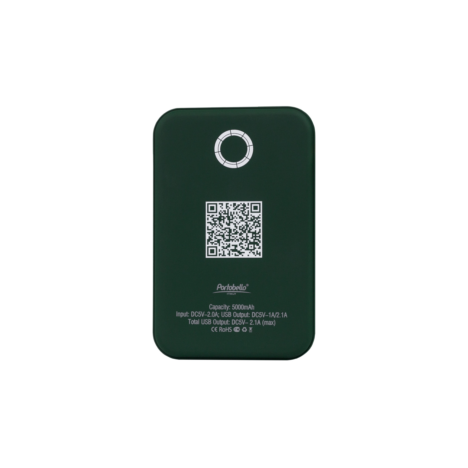 Внешний аккумулятор с подсветкой Старлайт PB (Starlight PB) 5000 mAh, зеленый-5