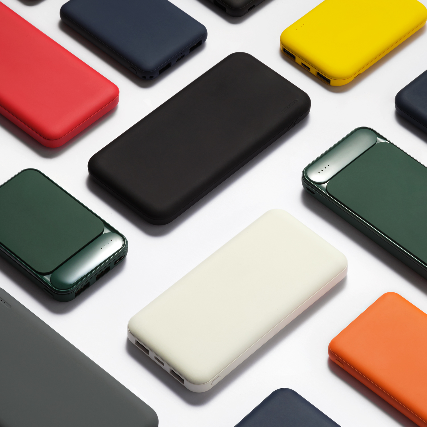 Внешний аккумулятор с подсветкой Старлайт PB (Starlight PB) 5000 mAh, зеленый-7