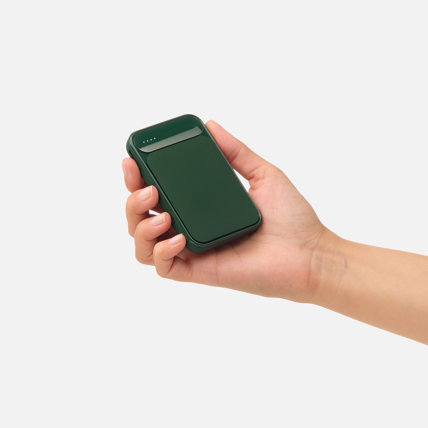 Внешний аккумулятор с подсветкой Старлайт PB (Starlight PB) 5000 mAh, зеленый-8