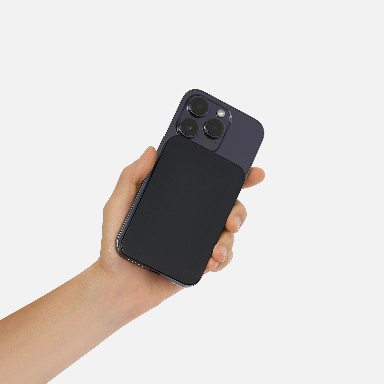 Внешний аккумулятор Артекс PD (Artex PD) 5000mAh с функцией беспроводной зарядки 15W, черный-10