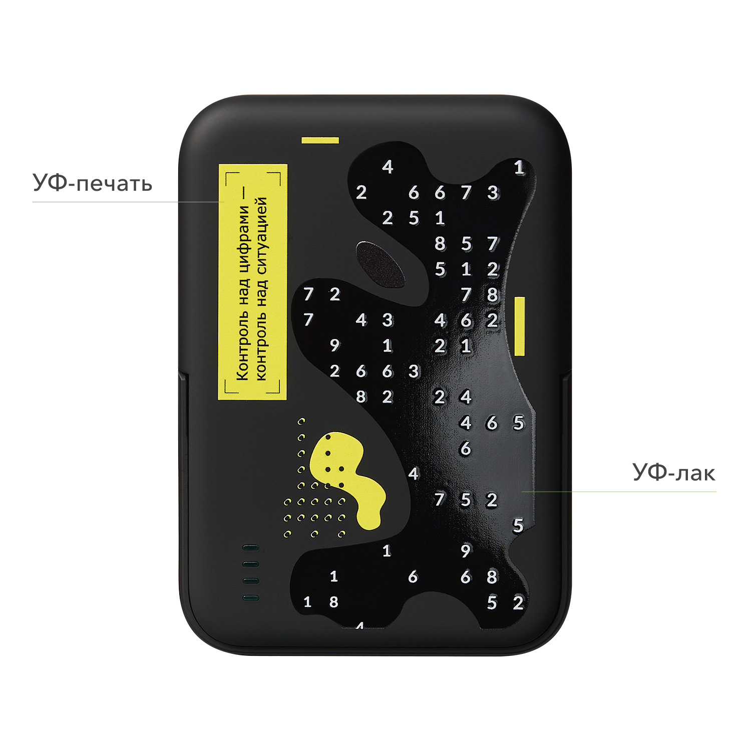 Внешний аккумулятор Юнион PD (Union PD) 10000mAh с функцией беспроводной зарядки 15W, черный-23