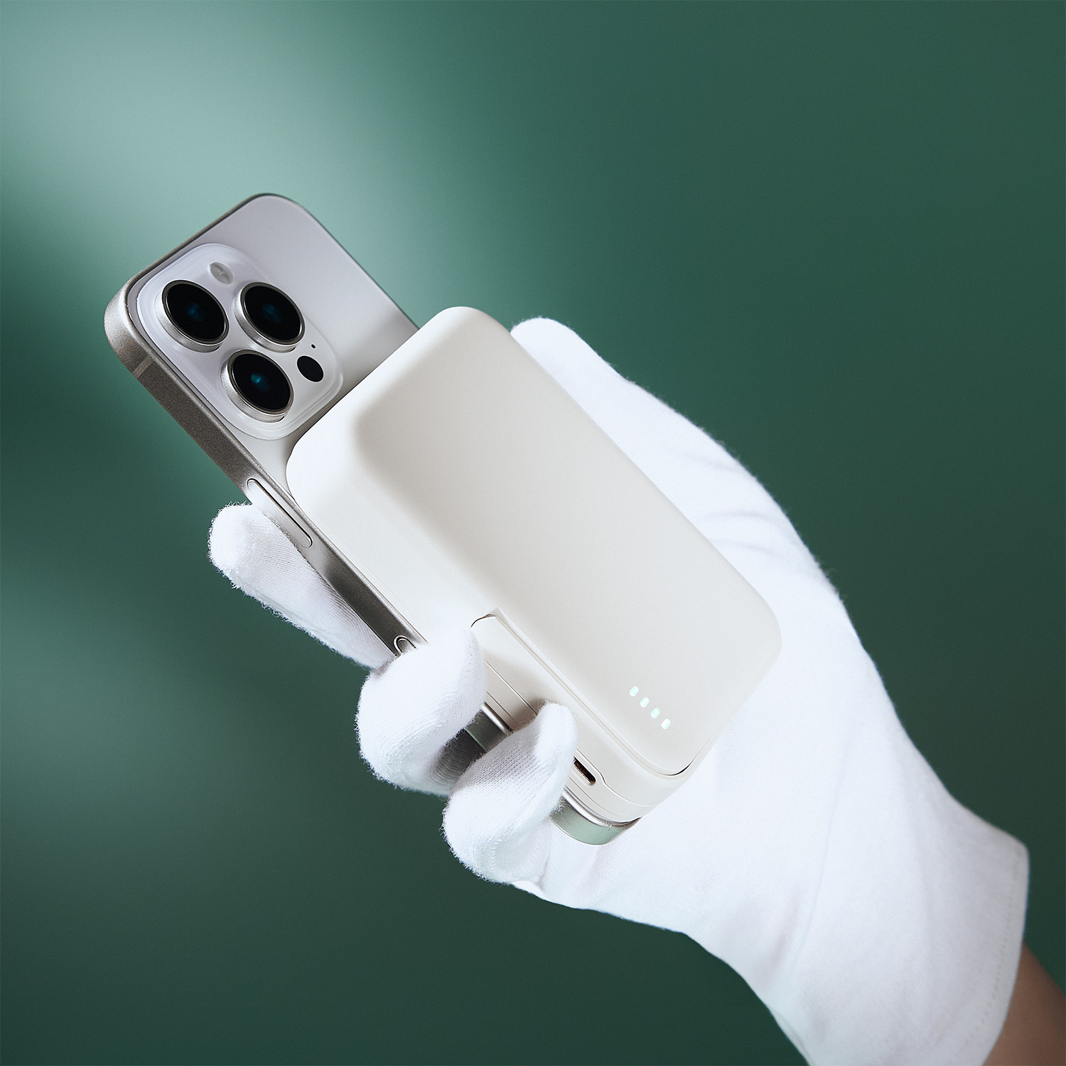 Внешний аккумулятор Юнион PD (Union PD) 10000mAh с функцией беспроводной зарядки 15W, белый-19
