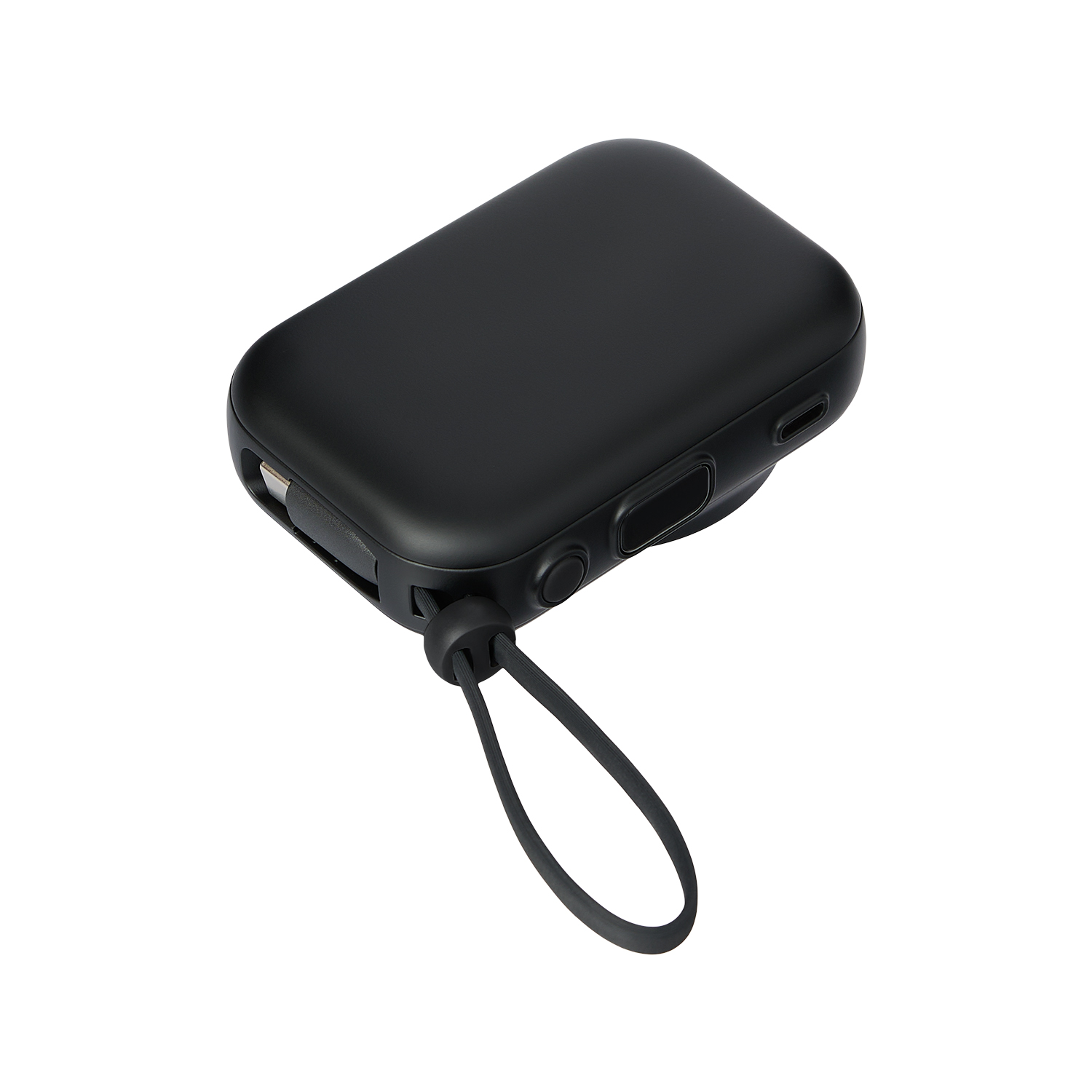 Внешний аккумулятор 3С 10000mAh с функцией беспроводной зарядки 15W, черный-1