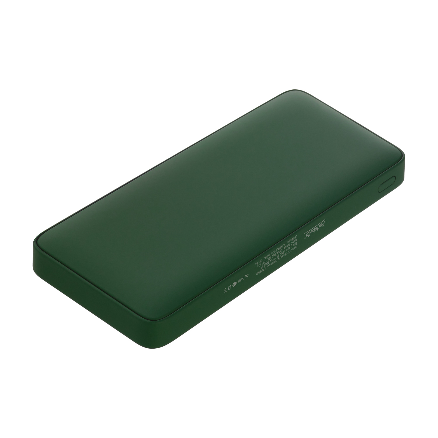 Внешний аккумулятор с подсветкой Анкор Плюс PD (Ancor PD Plus) 10000 mAh, зеленый-1