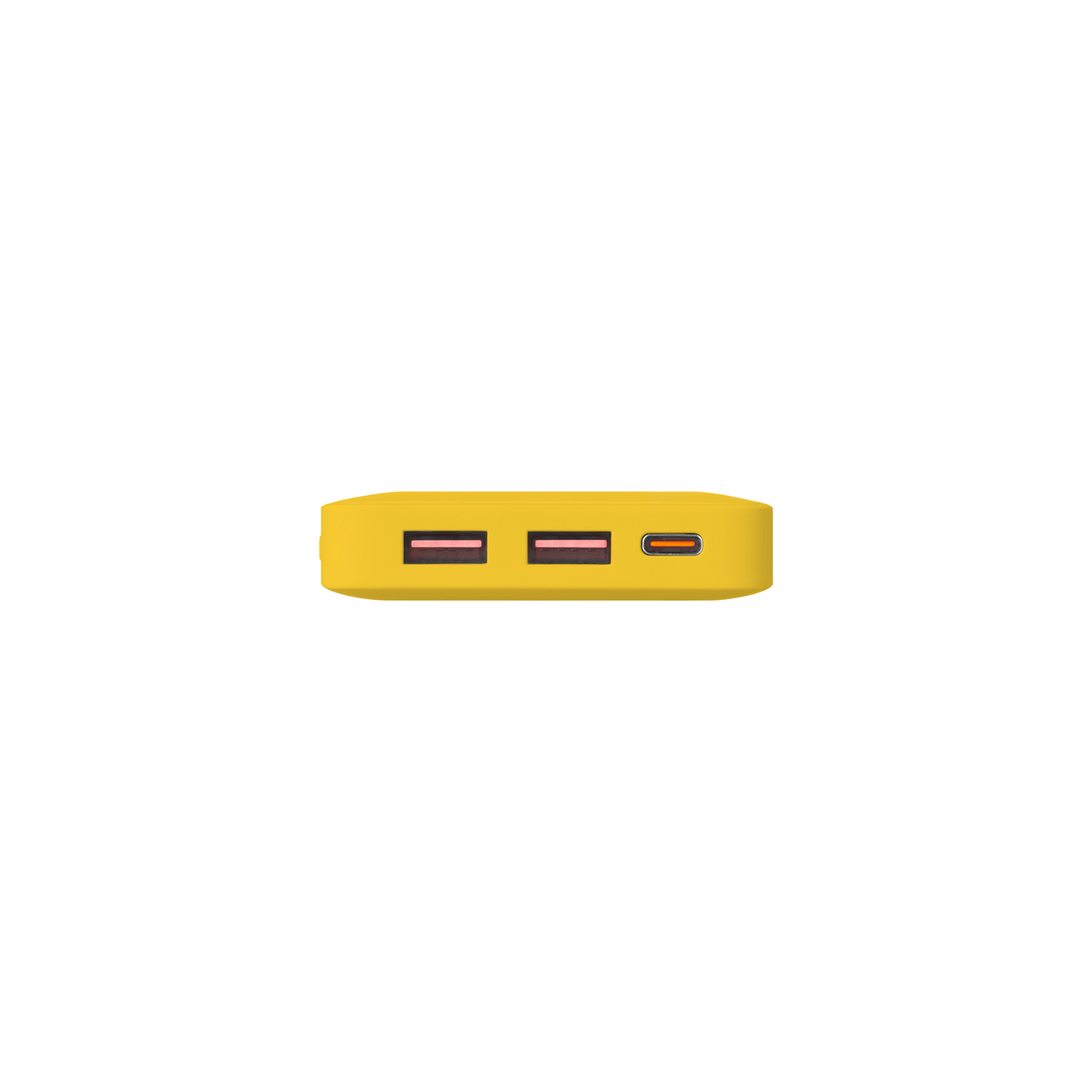 Внешний аккумулятор с подсветкой Анкор Плюс PD (Ancor PD Plus) 10000 mAh, желтый-5