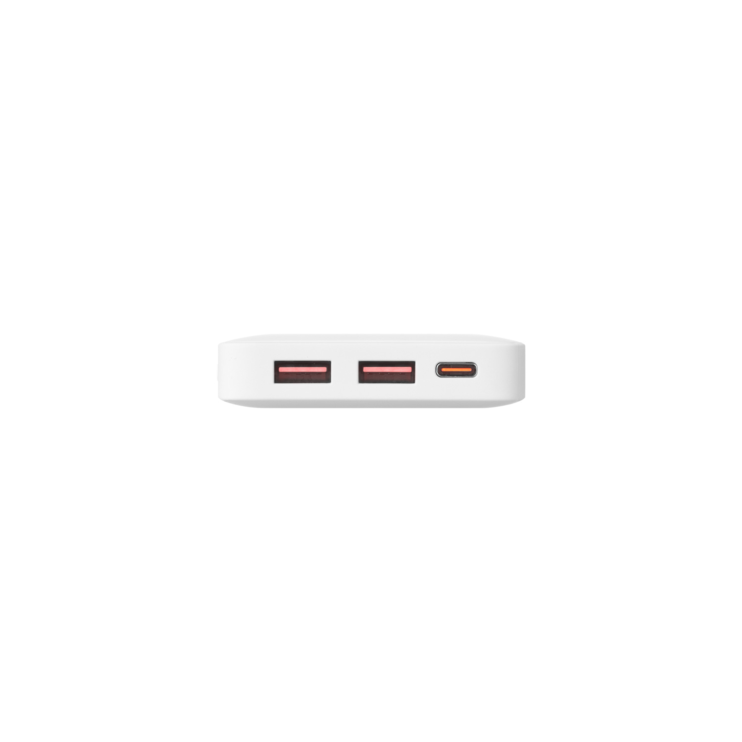 Внешний аккумулятор с подсветкой Анкор Плюс PD (Ancor PD Plus) 10000 mAh, белый-5