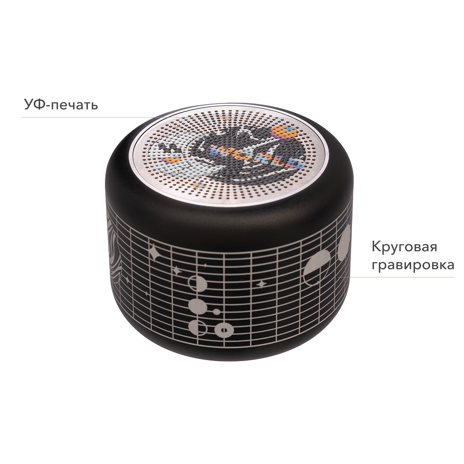 Беспроводная колонка Пэшн (Passion) 80dB 600 mAh (Bluetooth 5.4), черная-17