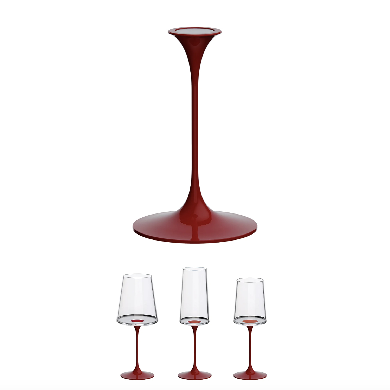 Ножка для бокала на магните Trebonn SplitGlass-2