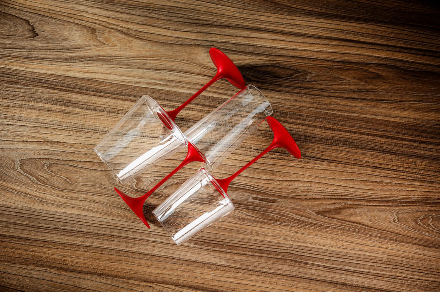 Хрустальный бокал для красного вина на магните Trebonn SplitGlass, 2 шт, 450 мл-15